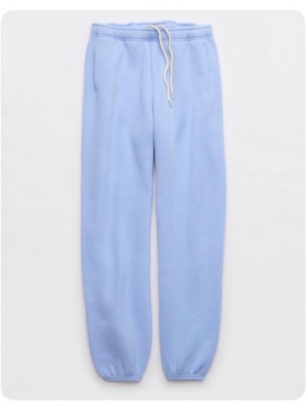 aerie Light Blue Fleece Joggers
